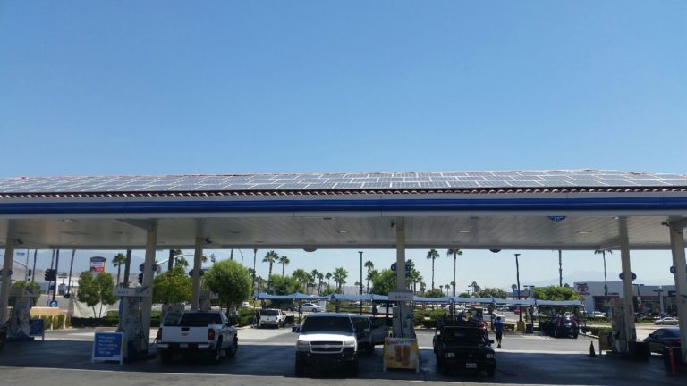 Gas Station Solar Installations | Aikyum Solar